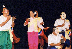 Chhayam dancers